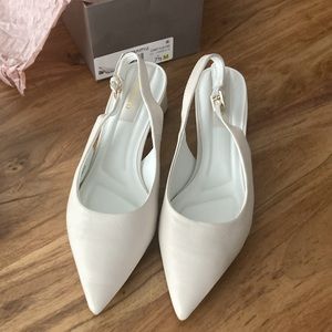 Franco Sarto Racer Slingback Pointed toe pump